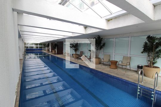 Área Comum - Piscina de kitnet/studio à venda com 1 quarto, 43m² em Vila Olímpia, São Paulo