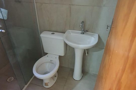 Suíte - Banheiro de casa para alugar com 1 quarto, 40m² em Vila Caraguatá, São Paulo