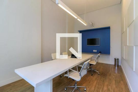  Área comum -  Sala de Reuniões de apartamento à venda com 1 quarto, 33m² em Brooklin Paulista, São Paulo