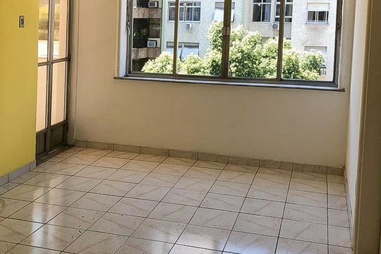 Sala de apartamento à venda com 3 quartos, 114m² em Rio Comprido, Rio de Janeiro