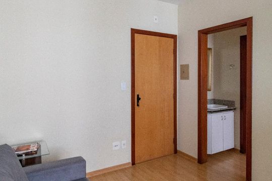 Sala de apartamento para alugar com 1 quarto, 30m² em Savassi, Belo Horizonte
