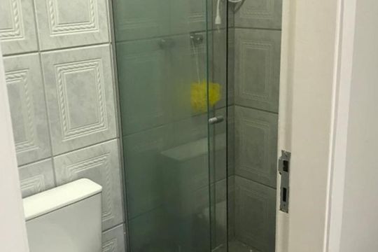 Banheiro da suíte  de apartamento para alugar com 3 quartos, 65m² em Vila Matilde, São Paulo
