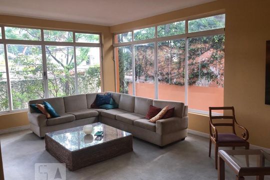 Sala de casa para alugar com 4 quartos, 440m² em Morumbi, São Paulo