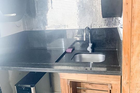 Cozinha de kitnet/studio à venda com 1 quarto, 45m² em Bela Vista, São Paulo