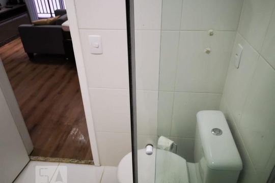 Banheiro de apartamento à venda com 1 quarto, 30m² em Centro, São Paulo