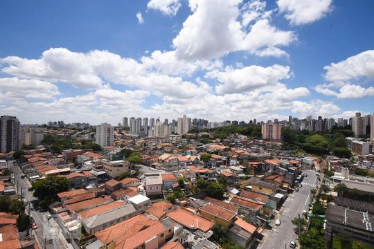 Vista de apartamento à venda com 2 quartos, 41m² em Jardim Taboão, São Paulo
