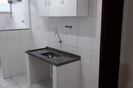 Cozinha de kitnet/studio para alugar com 1 quarto, 56m² em Bela Vista, São Paulo