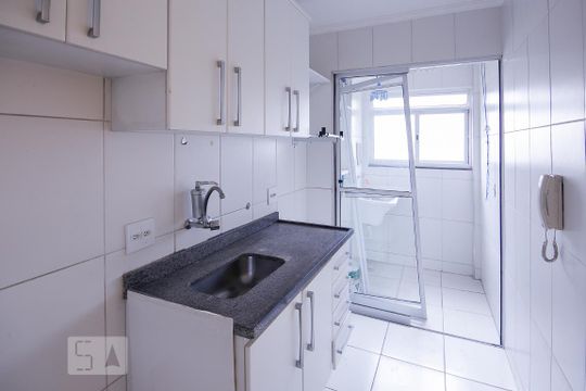 Cozinha de apartamento à venda com 2 quartos, 53m² em Bom Retiro, São Paulo
