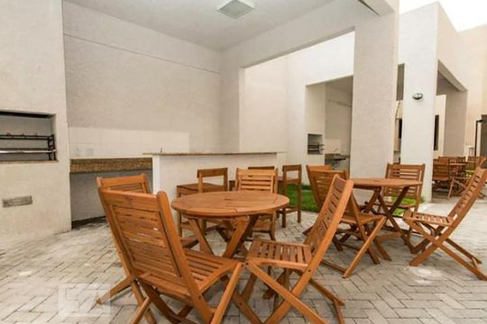 Área comum - Churrasqueira de apartamento à venda com 1 quarto, 35m² em Quinta da Paineira, São Paulo