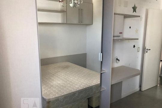 suite de apartamento à venda com 3 quartos, 110m² em Vila Progresso, Campinas