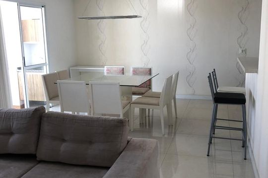 sala de apartamento à venda com 3 quartos, 110m² em Vila Progresso, Campinas