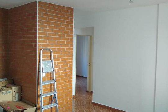 Sala de apartamento à venda com 2 quartos, 56m² em Vila Mafalda, Jundiaí