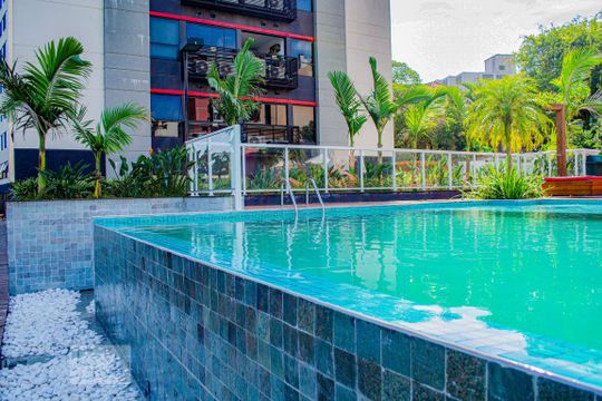 Área comum - Piscina de kitnet/studio à venda com 1 quarto, 69m² em Petrópolis, Porto Alegre