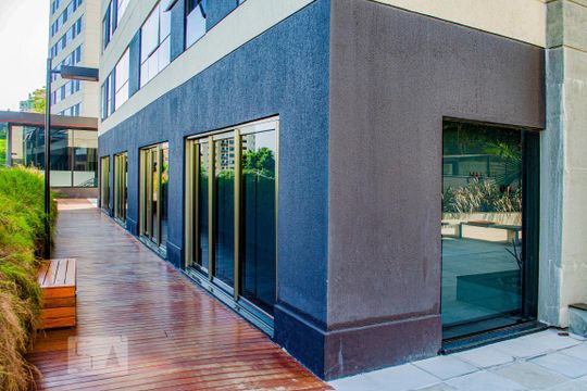 Área comum de kitnet/studio à venda com 1 quarto, 69m² em Petrópolis, Porto Alegre