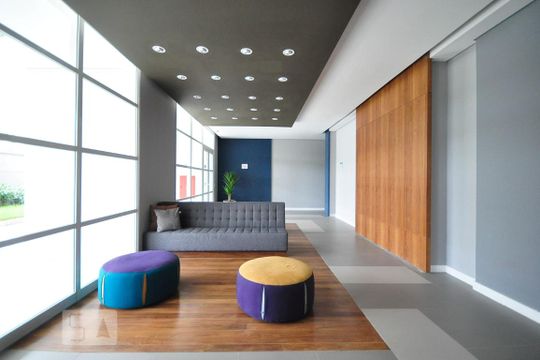 Hall Social de apartamento para alugar com 1 quarto, 40m² em Vila Andrade, São Paulo