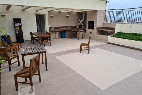 Área comum - Churrasqueira de apartamento à venda com 1 quarto, 29m² em Santa Efigênia, São Paulo