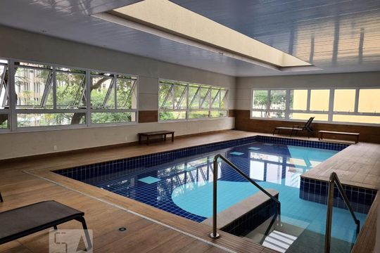 Área comum - Piscina de apartamento à venda com 1 quarto, 29m² em Santa Efigênia, São Paulo