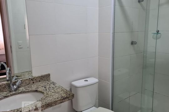 Banheiro de apartamento à venda com 1 quarto, 29m² em Santa Efigênia, São Paulo