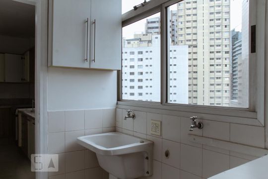 Área de Serviço de apartamento à venda com 4 quartos, 210m² em Bela Vista, São Paulo