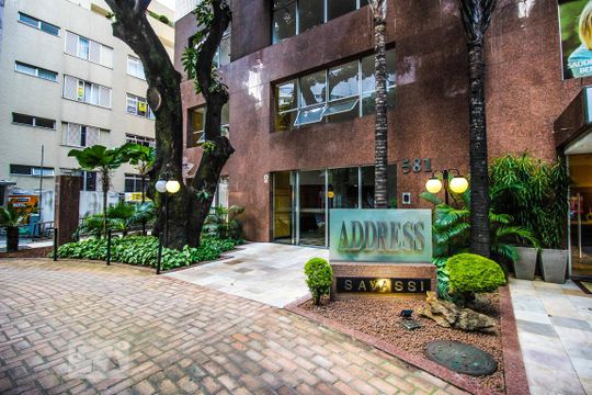 Entrada de apartamento para alugar com 1 quarto, 50m² em Funcionários, Belo Horizonte