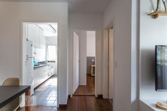 Corredor de apartamento à venda com 1 quarto, 40m² em Consolação, São Paulo