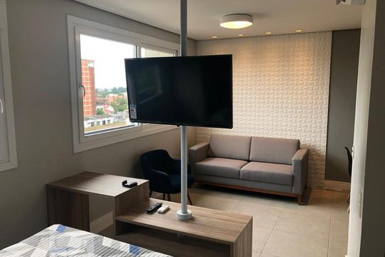 Sala/Quarto de kitnet/studio à venda com 1 quarto, 40m² em Centro, Canoas