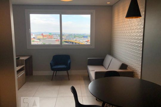 Sala de kitnet/studio à venda com 1 quarto, 40m² em Centro, Canoas