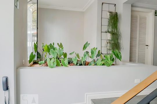 Área comum de apartamento à venda com 1 quarto, 46m² em Indianópolis, São Paulo