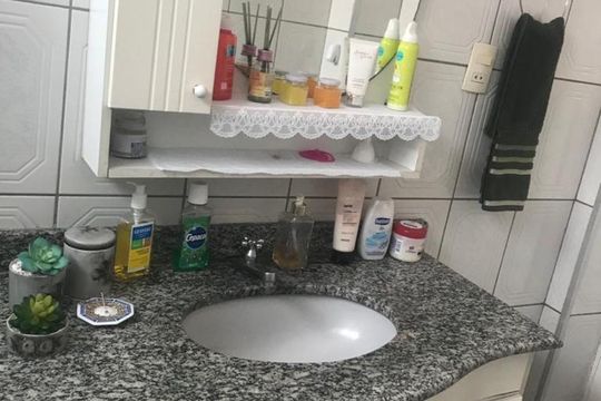 Banheiro de apartamento à venda com 2 quartos, 97m² em Cambuci, São Paulo