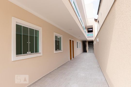 Hall de entrada de apartamento para alugar com 1 quarto, 40m² em Vila Ré, São Paulo