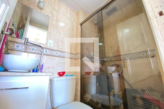 Banheiro do Quarto 1 de apartamento à venda com 3 quartos, 71m² em Rocha, Rio de Janeiro