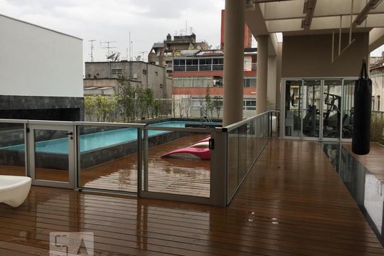 Piscina de apartamento à venda com 1 quarto, 26m² em Consolação, São Paulo