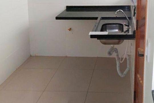 Cozinha de kitnet/studio à venda com 1 quarto, 27m² em Vila Ré, São Paulo