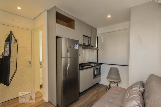 Studio de apartamento para alugar com 1 quarto, 17m² em Santo Amaro, São Paulo