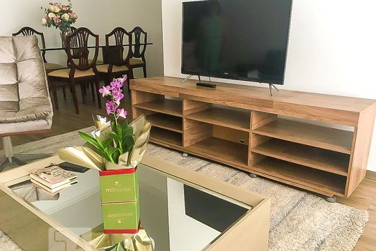 Sala de apartamento para alugar com 3 quartos, 111m² em Paraíso, São Paulo