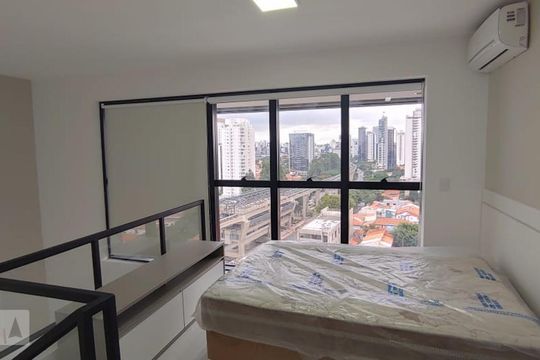 Suíte de apartamento à venda com 1 quarto, 58m² em Campo Belo, São Paulo