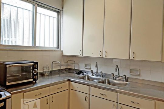Cozinha de apartamento para alugar com 3 quartos, 150m² em Ipanema, Rio de Janeiro