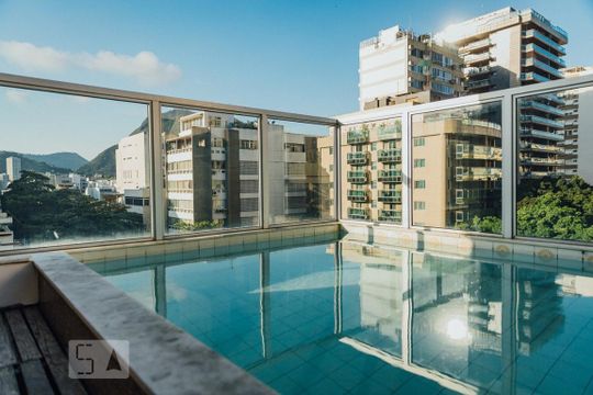 Piscina de apartamento para alugar com 3 quartos, 150m² em Ipanema, Rio de Janeiro