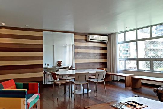 Sala de apartamento para alugar com 3 quartos, 150m² em Ipanema, Rio de Janeiro