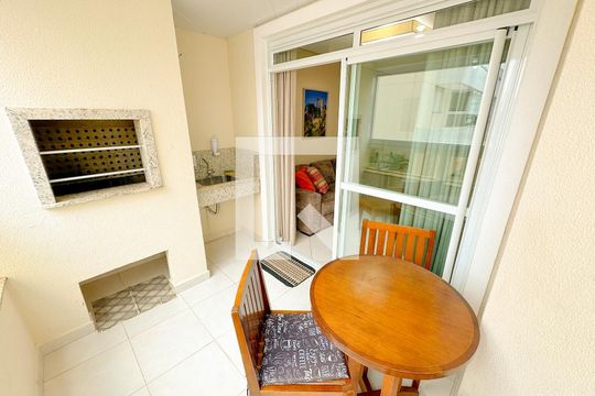 Varanda de apartamento para alugar com 3 quartos, 114m² em Ingleses do Rio Vermelho, Florianópolis