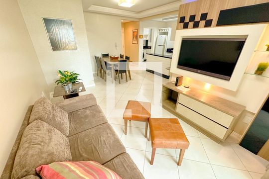 Sala de apartamento para alugar com 3 quartos, 114m² em Ingleses do Rio Vermelho, Florianópolis