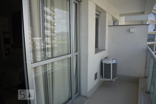 Varanda do Quarto Suite 1 de apartamento para alugar com 2 quartos, 77m² em Jacarepaguá, Rio de Janeiro