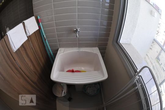 Área de Serviço de apartamento para alugar com 2 quartos, 77m² em Jacarepaguá, Rio de Janeiro