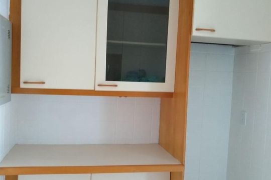 Cozinha de apartamento à venda com 3 quartos, 75m² em Chácara Santo Antônio (zona Leste), São Paulo