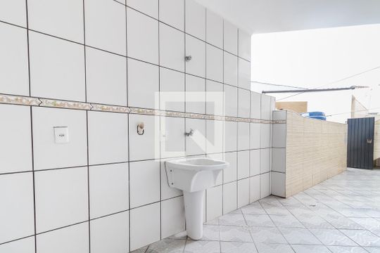 Área de Serviço de casa para alugar com 1 quarto, 55m² em Cidade Patriarca, São Paulo