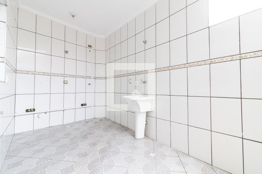 Área de Serviço de casa para alugar com 1 quarto, 55m² em Cidade Patriarca, São Paulo