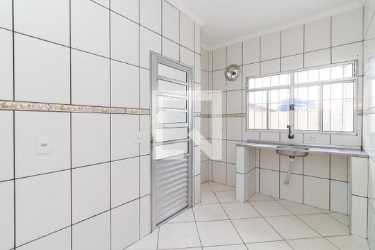 Cozinha de casa para alugar com 1 quarto, 55m² em Cidade Patriarca, São Paulo