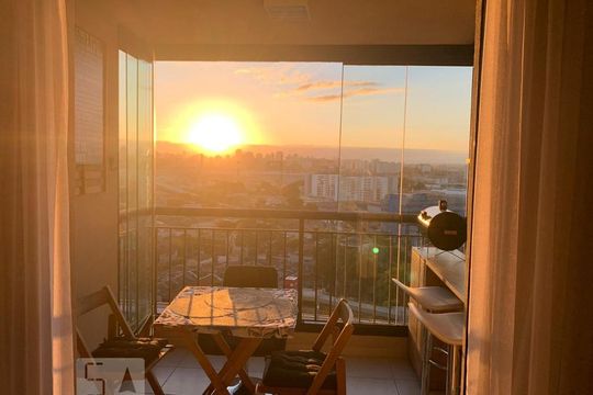 Varanda da Sala de apartamento à venda com 2 quartos, 69m² em Ipiranga, São Paulo