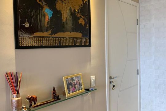 Sala de apartamento à venda com 2 quartos, 69m² em Ipiranga, São Paulo