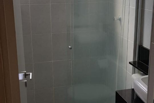 Banheiro de apartamento para alugar com 2 quartos, 60m² em Vila Nova Jundiainópolis, Jundiaí